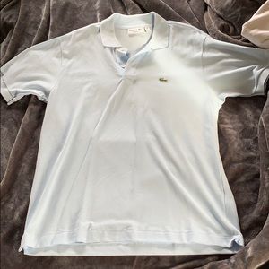 Light blue Lacoste Classic Fit Polo Shirt